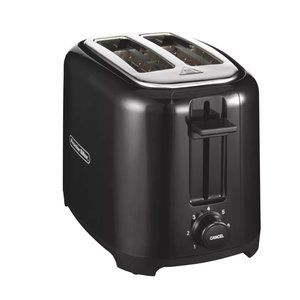 PROCTOR-SILEX - wide slot 2-slice (black) toaster